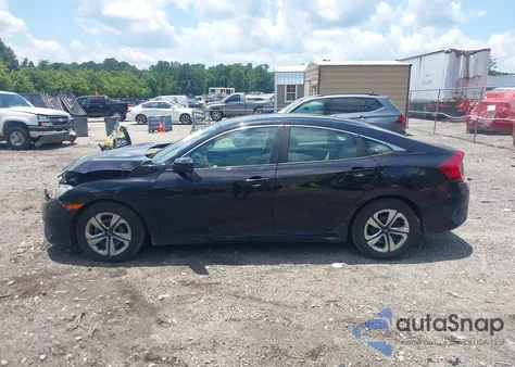 2016 Honda Civic Lx из США, поврежденный, VIN 19XFC2F5XGE221932